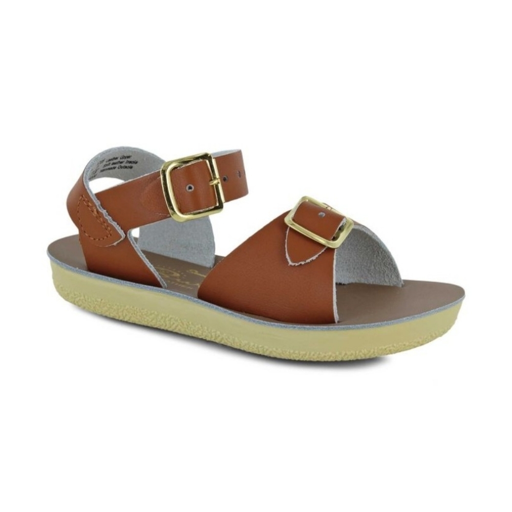 Sun-Sands Surfer Sandals - Boys' Brown - Toddler Size 6